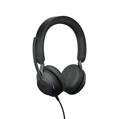 Jabra Evolve2 40 SE Headset Wired Head-band Calls/Music USB Type-A Black Jabra Evolve2 40 SE Headset Wired Head-band Calls/Music USB Type-A Black